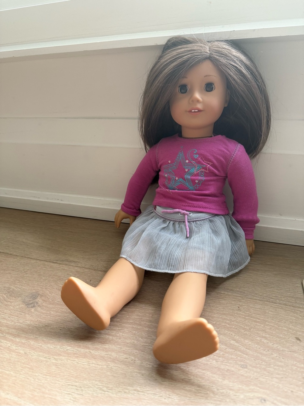 American Girl Doll Brunette EUC Girl Baby Toy